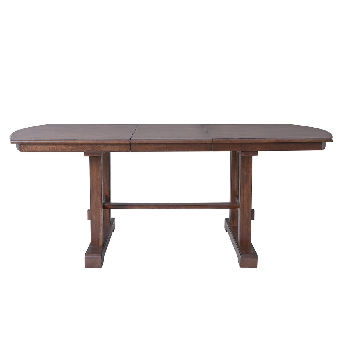 Modern European furniture - Extendable Farmhouse Wooden Dining Table - www.oroa.com