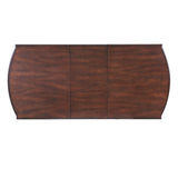 Modern European furniture - Extendable Farmhouse Wooden Dining Table - www.oroa.com