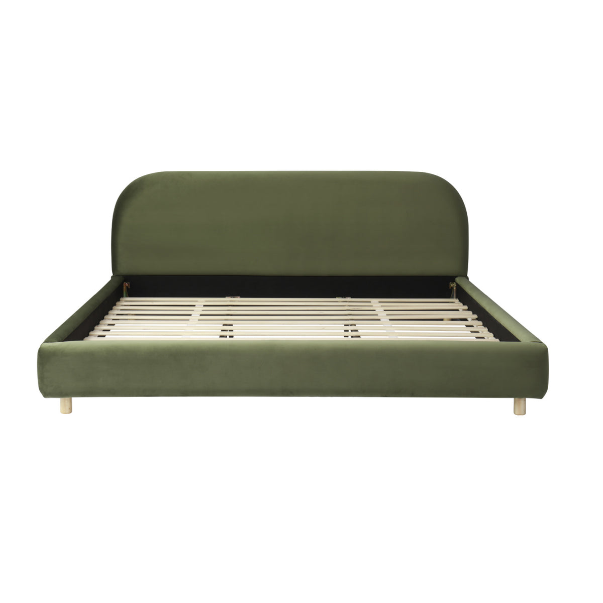 California King Size Upholstered Bed Frame | OROA