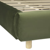 California King Size Upholstered Bed Frame | OROA