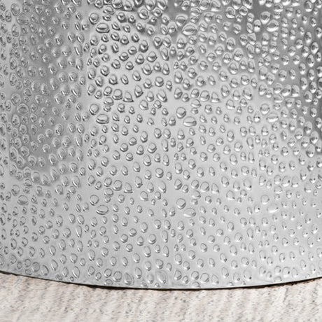 Silver Metal Side Tables (2) | OROA