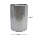 Silver Metal Side Tables (2) | OROA