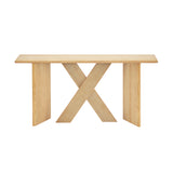 Modern European furniture - Modern X-Frame Console Table - www.oroa.com