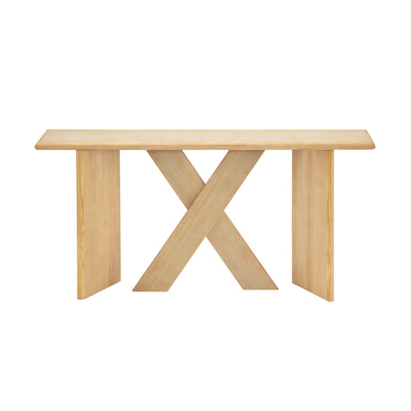 Modern European furniture - Modern X-Frame Console Table - www.oroa.com