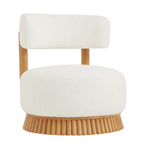 Modern European furniture - Modern Farmhouse Armless Upholstered Accent Chair - www.oroa.com
