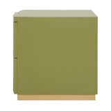 Modern European furniture - 2-Drawer Modern Nightstand - www.oroa.com