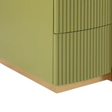 Modern European furniture - 2-Drawer Modern Nightstand - www.oroa.com