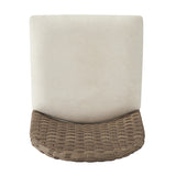 Beige Upholstered Dining Chairs (2) | OROA