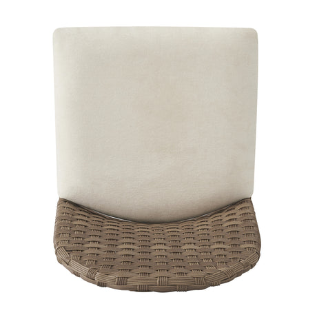 Beige Upholstered Dining Chairs (2) | OROA