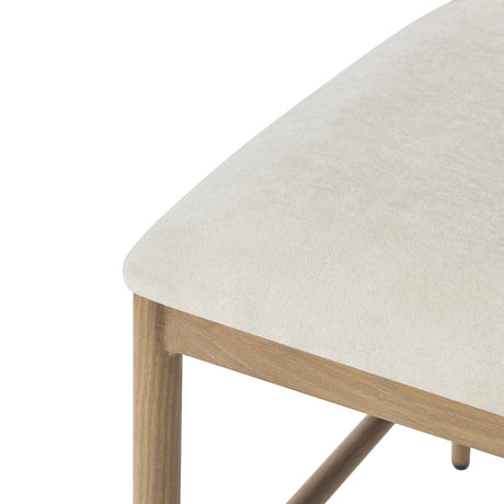 Beige Upholstered Dining Chairs (2) | OROA
