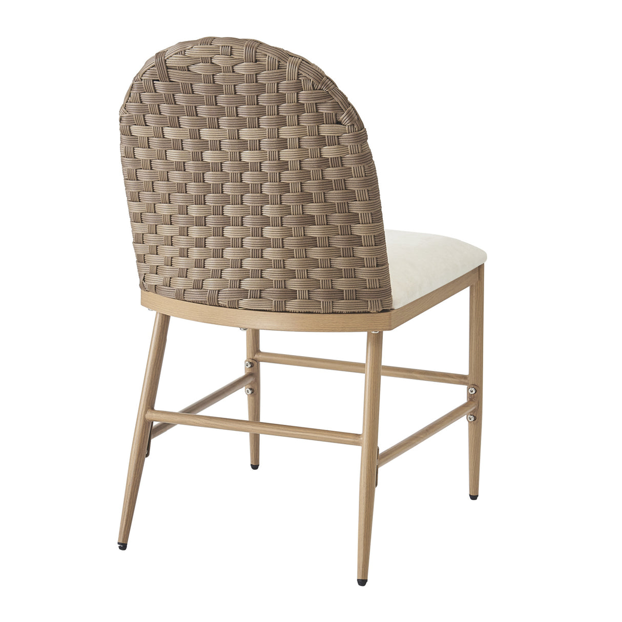 Beige Upholstered Dining Chairs (2) | OROA