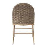 Beige Upholstered Dining Chairs (2) | OROA