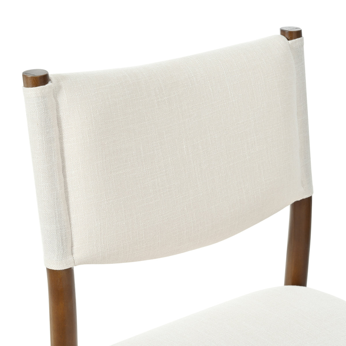 Solid Wood Beige Barstools (2) | OROA