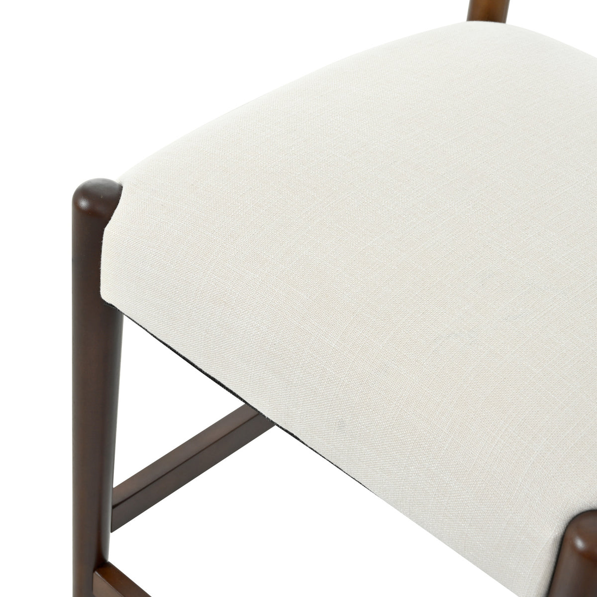 Solid Wood Beige Barstools (2) | OROA