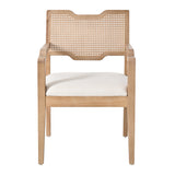 Modern European furniture - Rattan Backrest Dining Armchairs - www.oroa.com 