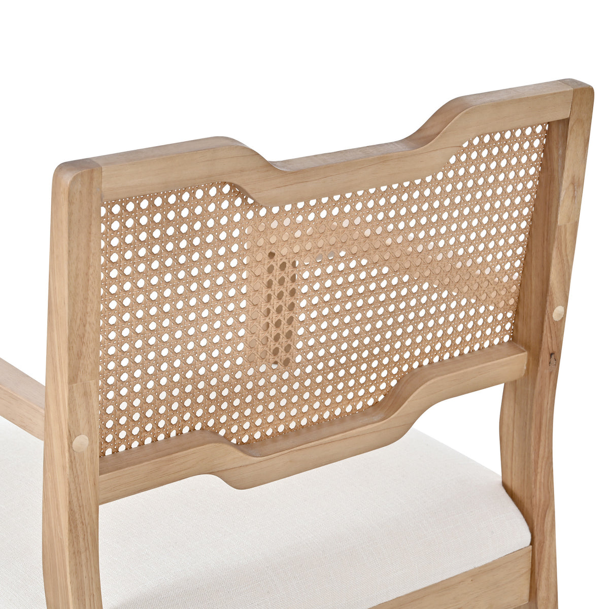 Modern European furniture - Rattan Backrest Dining Armchairs - www.oroa.com 