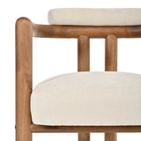 Rubberwood Frame Dining Chairs (2) | OROA