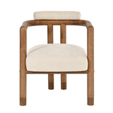 Rubberwood Frame Dining Chairs (2) | OROA