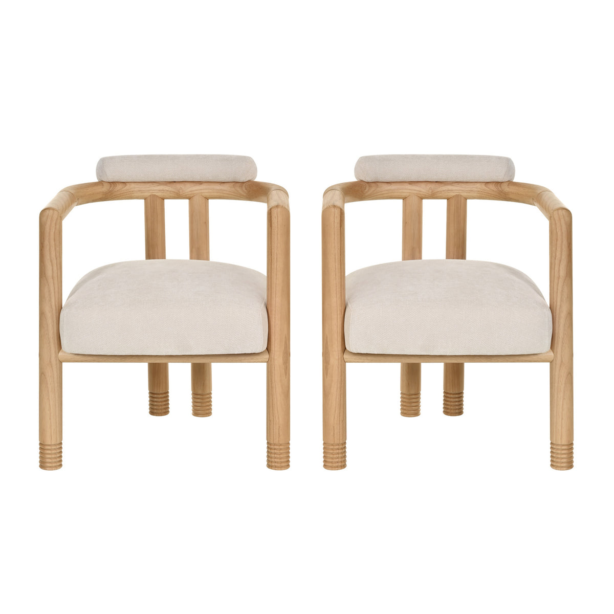 Modern European furniture - Upholstered Modern Dining Chairs (2) - www.oroa.com 