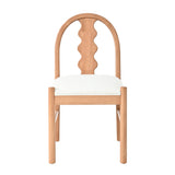 Rubber Wood Dining Chairs (2) | OROA