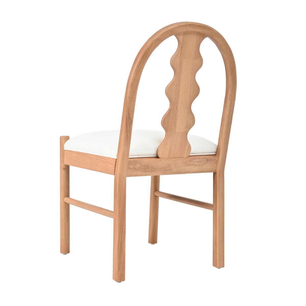 Rubber Wood Dining Chairs (2) | OROA