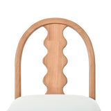 Rubber Wood Dining Chairs (2) | OROA
