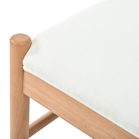 Rubber Wood Dining Chairs (2) | OROA