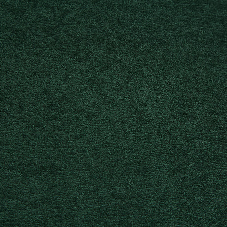 Modern Green Chenille Round Swivel Accent Chair | OROA