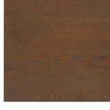 Modern Walnut Wooden Writing Desk with Drawers | OROA
