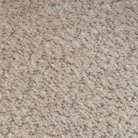 Brown Boucle Upholstered Accent Armchair | OROA