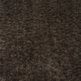 Modern Dark Brown Chenille Accent Chair with Square Arms | OROA