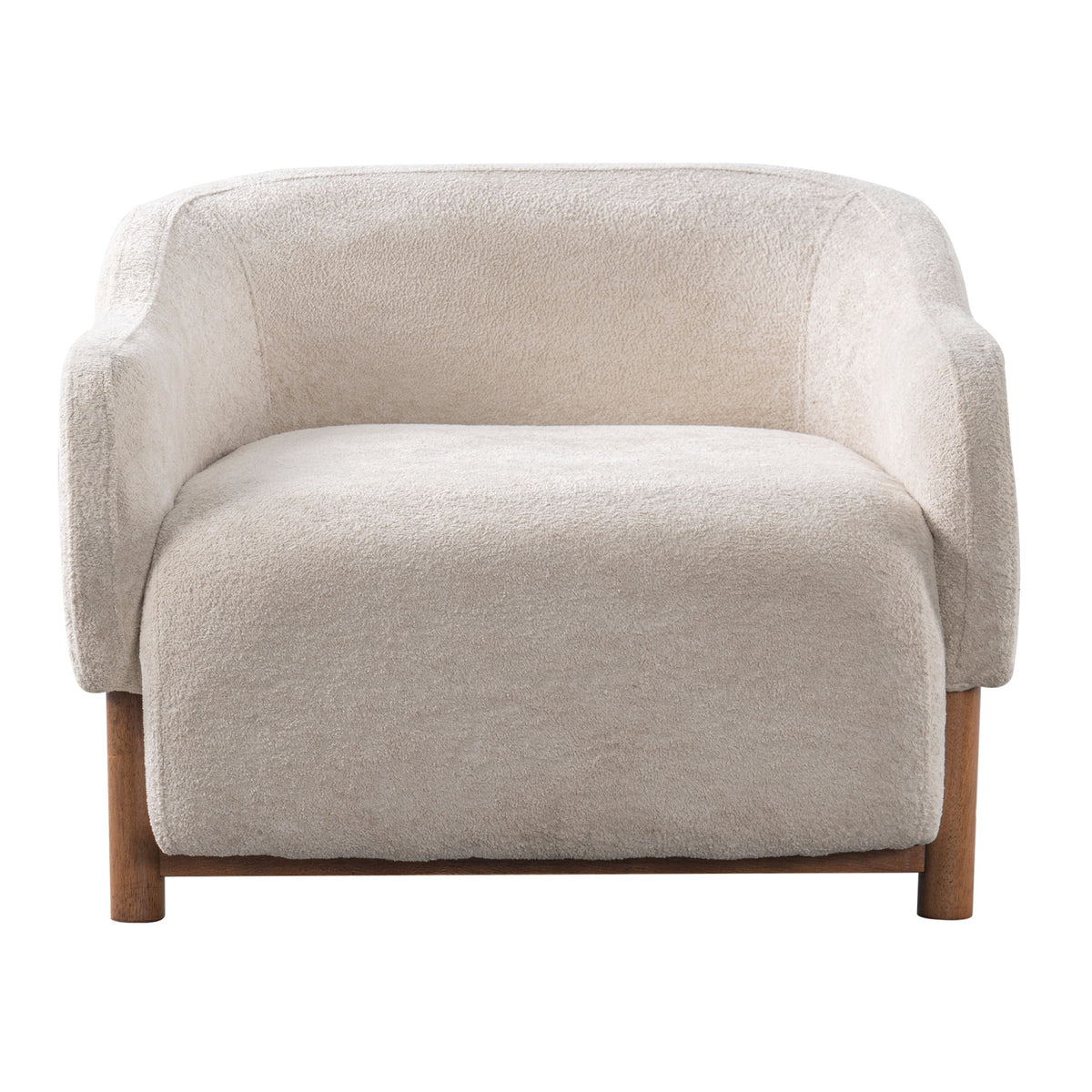 Modern Chenille Upholstered Accent Chair | OROA