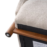 Modern Chenille Upholstered Accent Chair | OROA