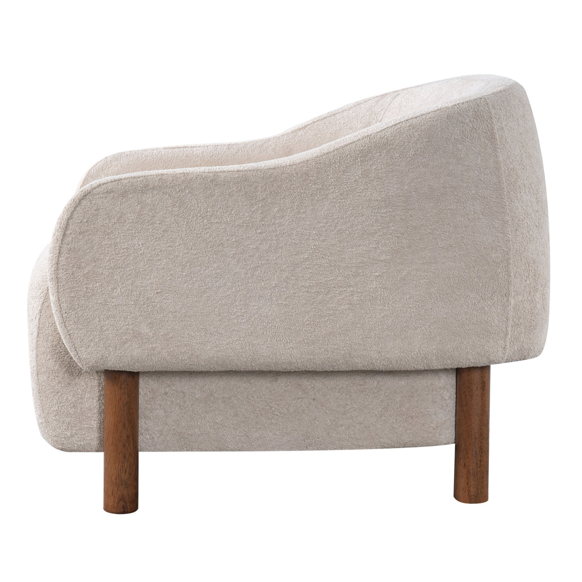 Modern Chenille Upholstered Accent Chair | OROA