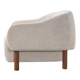 Modern Chenille Upholstered Accent Chair | OROA
