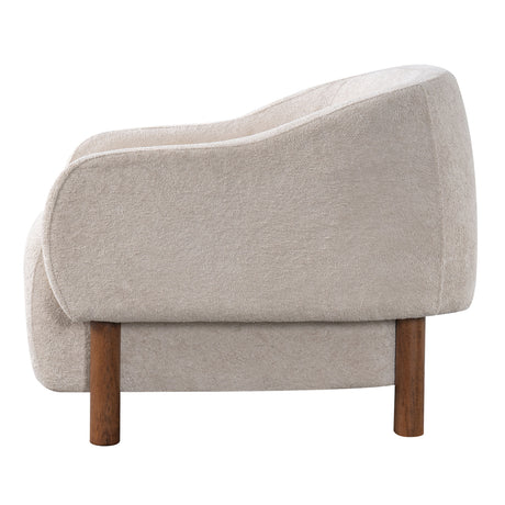 Modern Chenille Upholstered Accent Chair | OROA