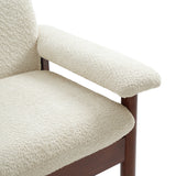 Modern European furniture - Solid Rubberwood Frame Loveseat Sofa - www.oroa.com