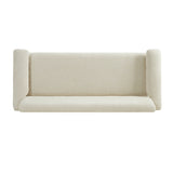 Modern European furniture - Solid Rubberwood Frame Loveseat Sofa - www.oroa.com