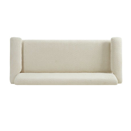 Modern European furniture - Solid Rubberwood Frame Loveseat Sofa - www.oroa.com