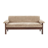 Modern European furniture - Modern Light Brown Chenille Sofa - www.oroa.com