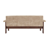 Modern European furniture - Modern Light Brown Chenille Sofa - www.oroa.com