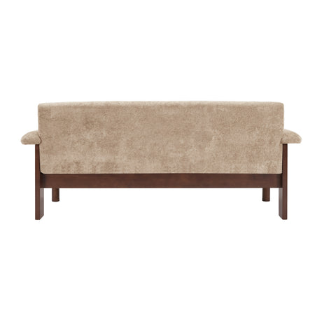 Modern European furniture - Modern Light Brown Chenille Sofa - www.oroa.com