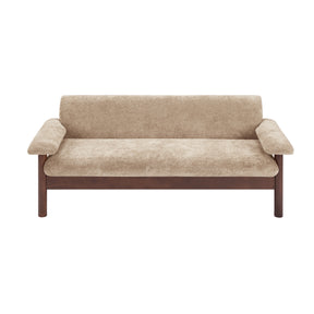Modern European furniture - Modern Light Brown Chenille Sofa - www.oroa.com
