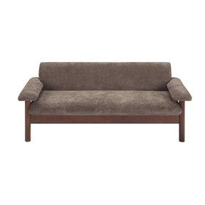 Modern European furniture - Modern Brown Chenille Sofa - www.oroa.com