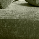 Green Curved Sectional Sofa | OROA
