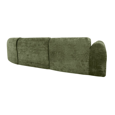 Green Curved Sectional Sofa | OROA