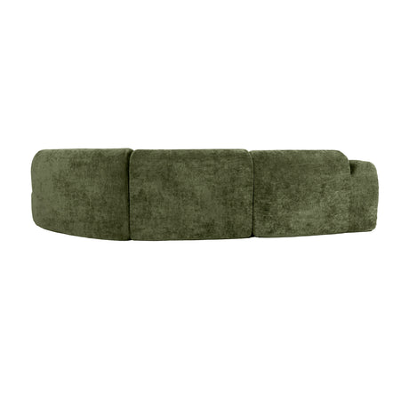 Green Curved Sectional Sofa | OROA