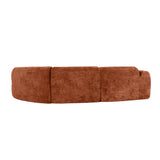 Modern Curved 3-Piece Sectional Sofa | OROA