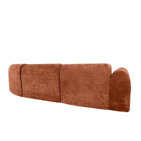 Modern Curved 3-Piece Sectional Sofa | OROA