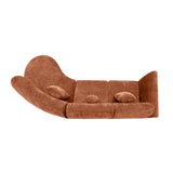 Modern Curved 3-Piece Sectional Sofa | OROA